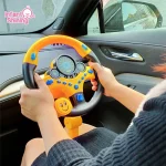 Infant Shining Eletric Simulation Steering Wheel